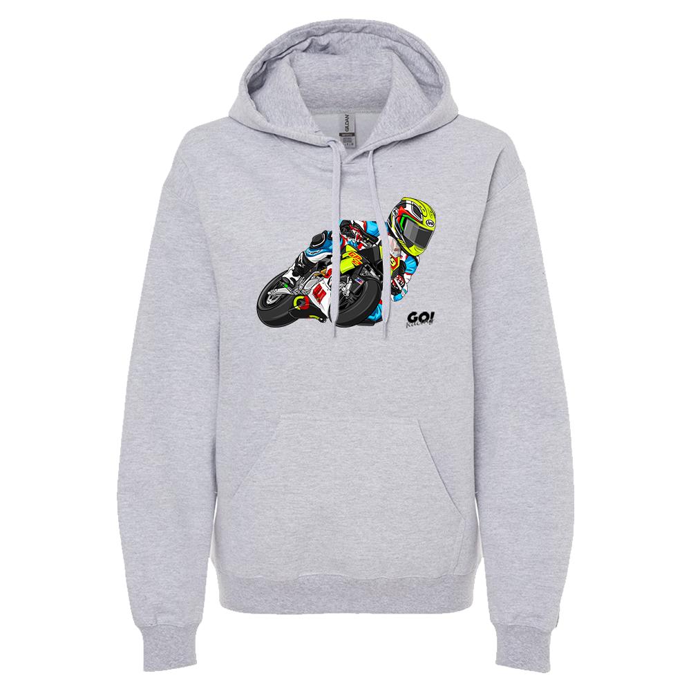 Tyler Kuhn GO! Racing Hoodie Sport Grey