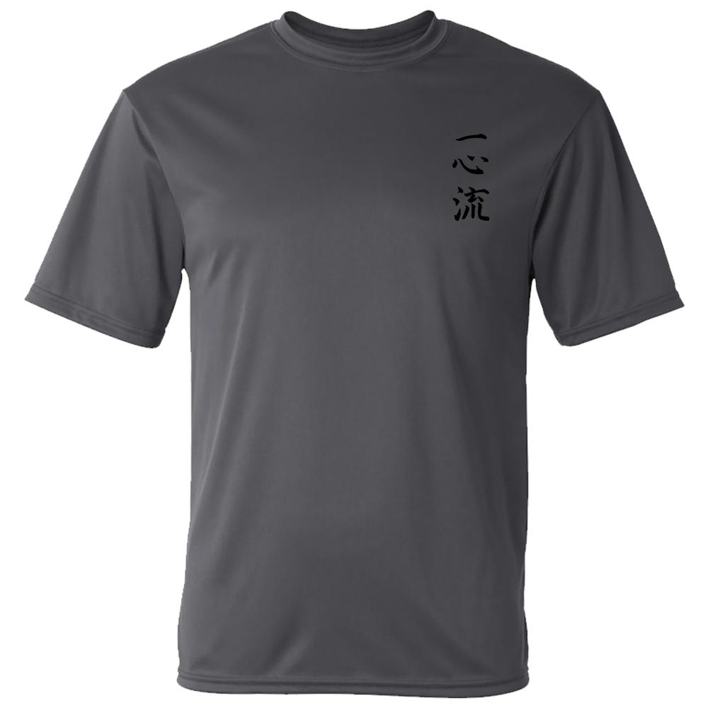 Irondequoit Martial Arts Performance Tee - Graphite