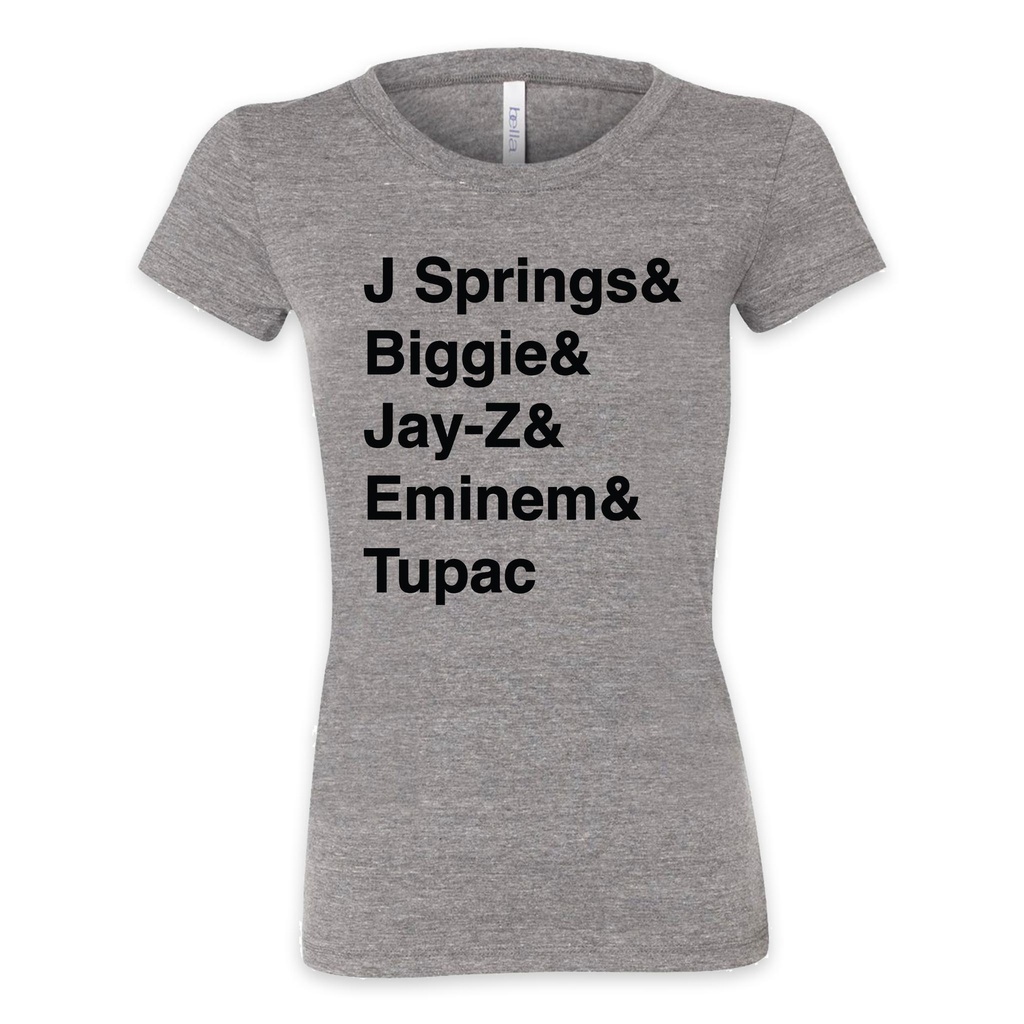 Top 5 Women's Slim Fit T-shirt - Grey
