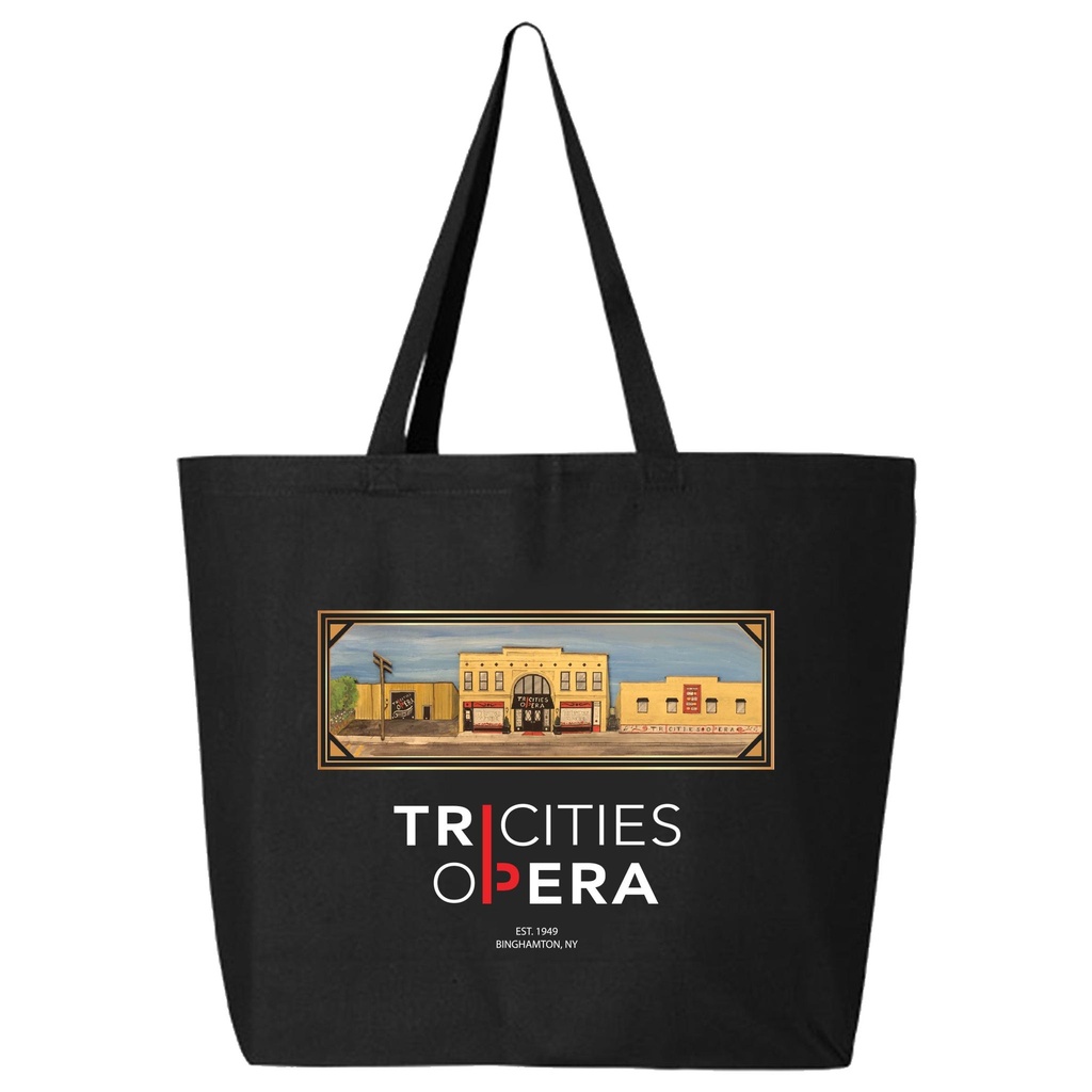 Tri-Cities Opera Tote - TCO Home Logo