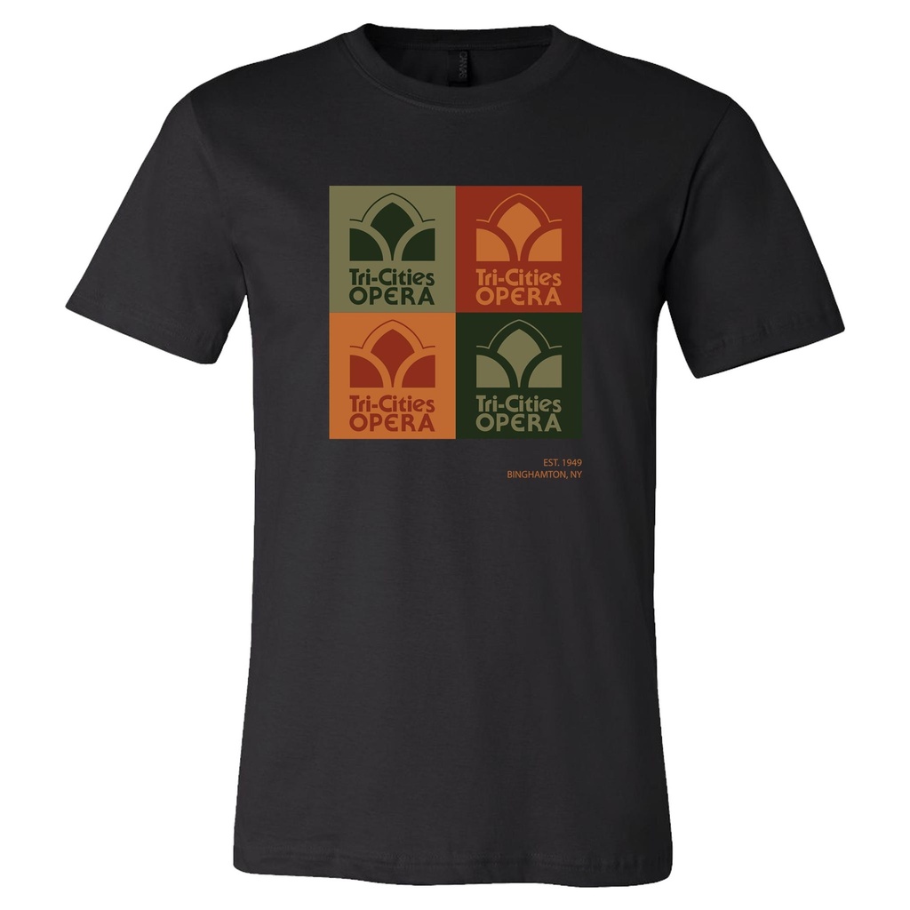 Tri-Cities Opera Tee - Retro Logo
