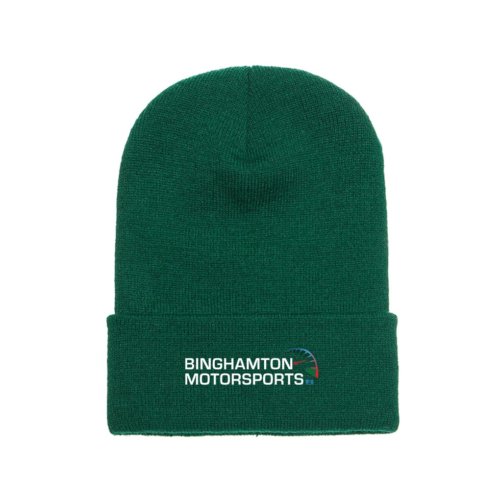 Binghamton Motorsports Beanie in Green