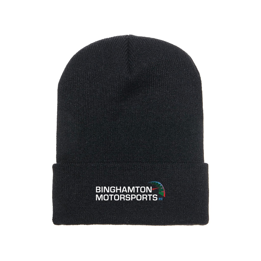 Binghamton Motorsports Beanie in Black