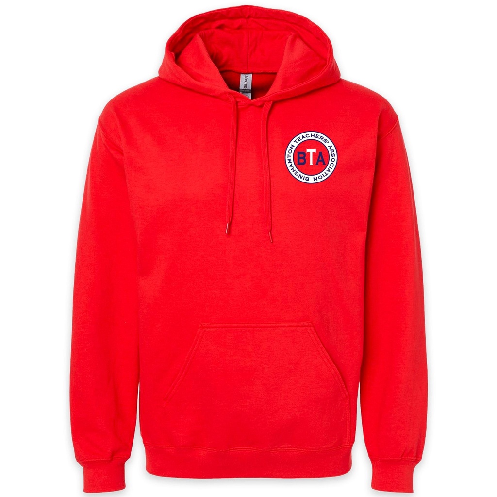 [SF500-S-Red] Binghamton Teachers' Association Hoodie (Red, S)