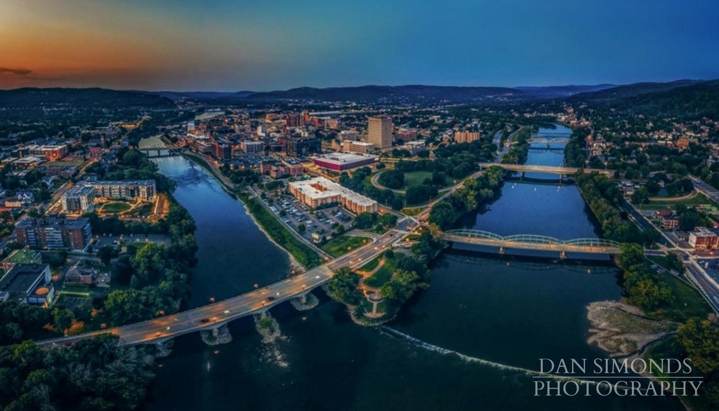Two Rivers by Dan Simonds Photo Print (16 x 24)