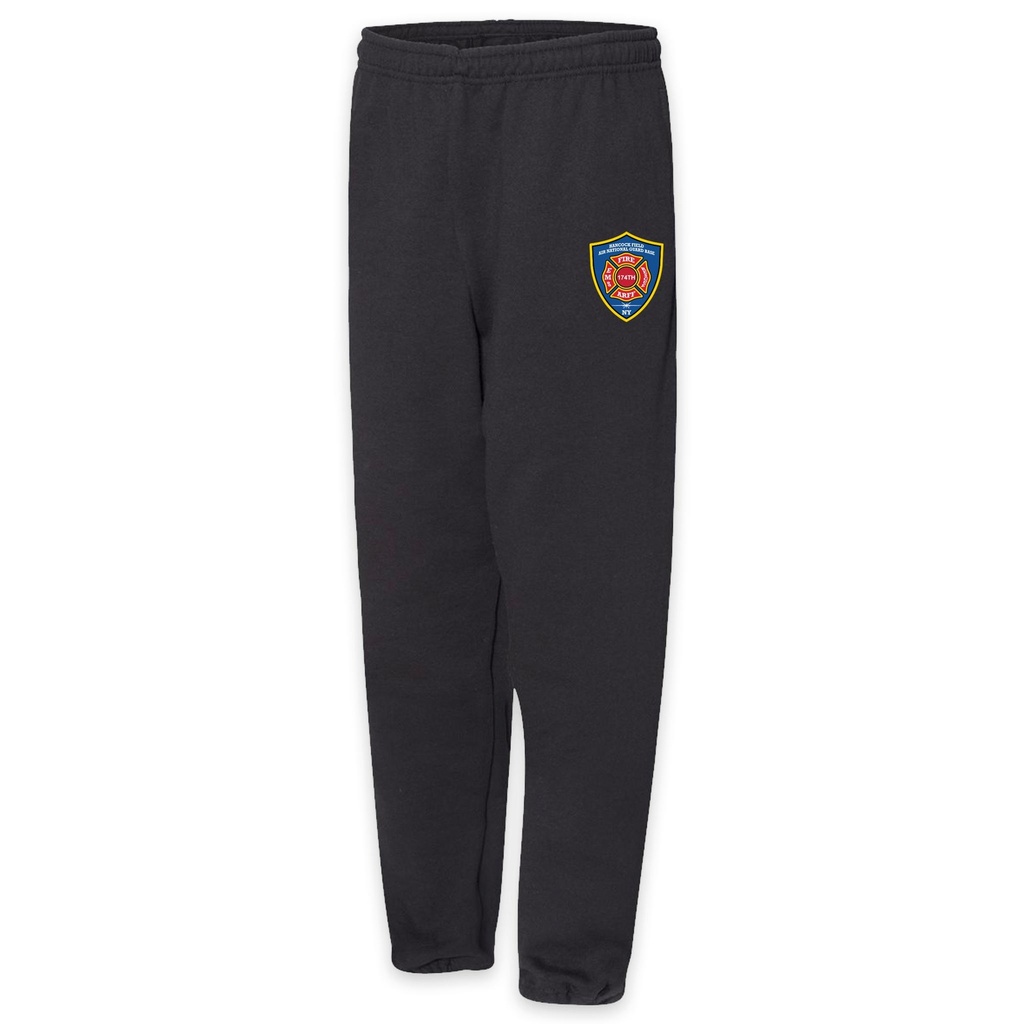 LEISURE WEAR- Hancock Fire Department Sweatpants (Full Color Logo)