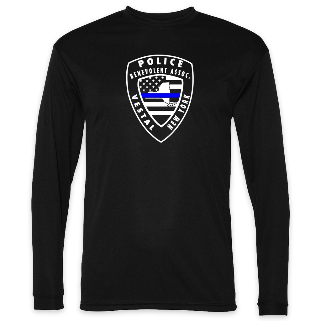 PBA Long Sleeve Performance Shirt- Full Chest Logo