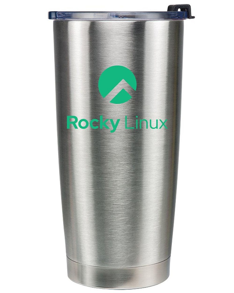[0702] Rocky Linux To-Go  Double Wall Insulated Tumbler