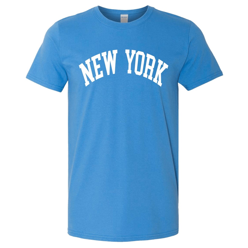 [64000-S-Carolina Blue] New York Blue Tee (S)