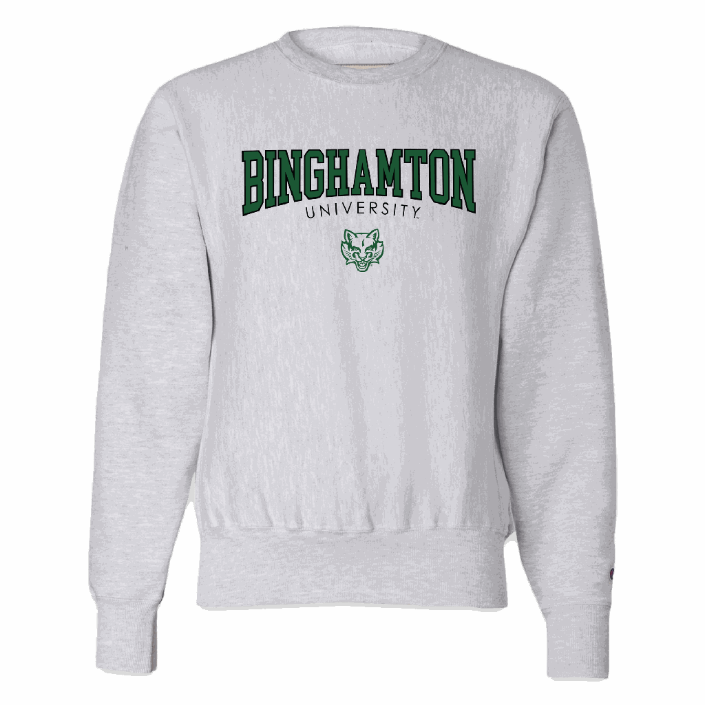 Champion Reverse Weave Binghamton Bearcat Crewneck