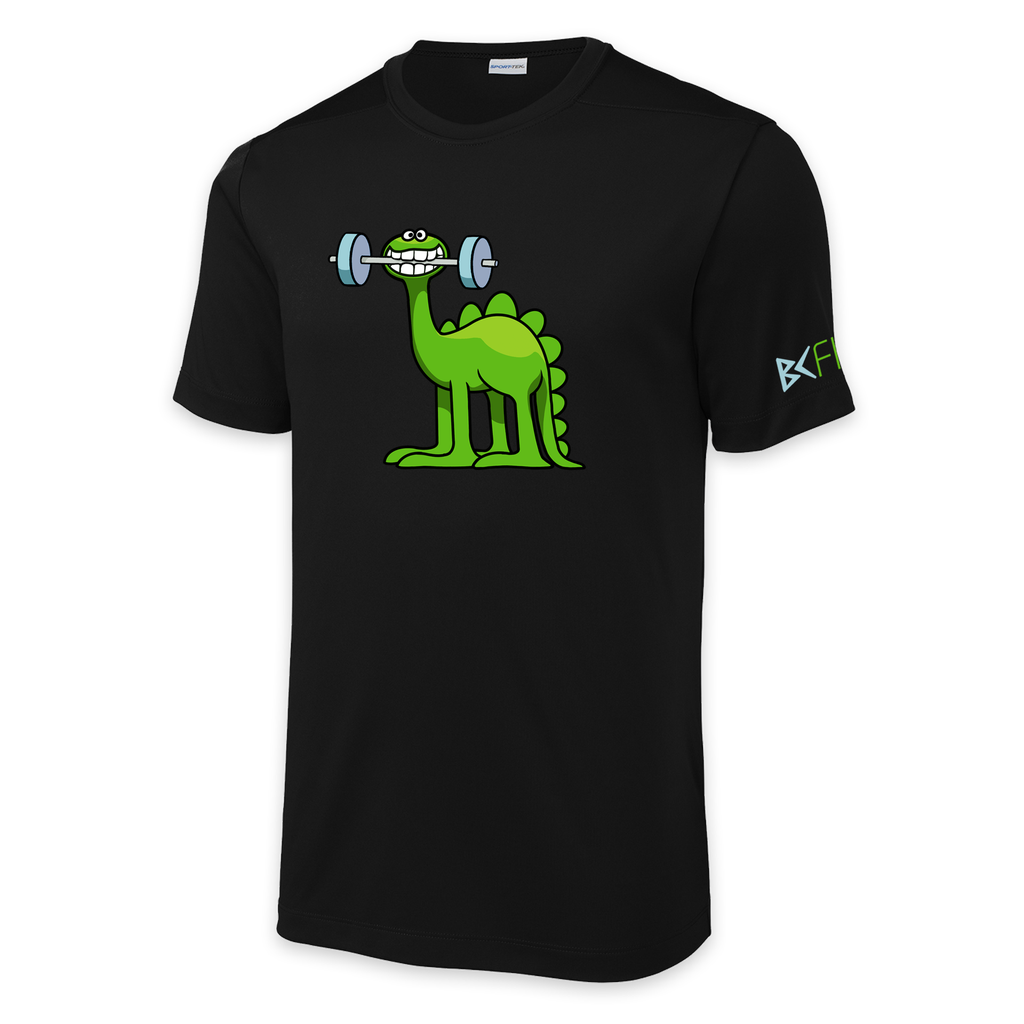 [ST420-S-Black] BC Fit Posi-UV Workout Tee (S, Black)