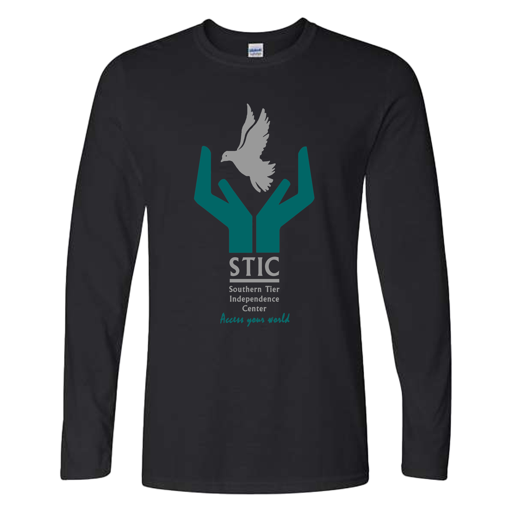 [64400-S-Black] STIC Long Sleeve T-Shirt (S, Black)