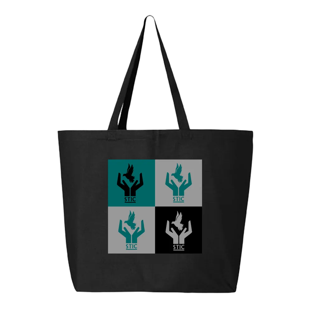 [Q600-Black] STIC Tote Bag (Black)