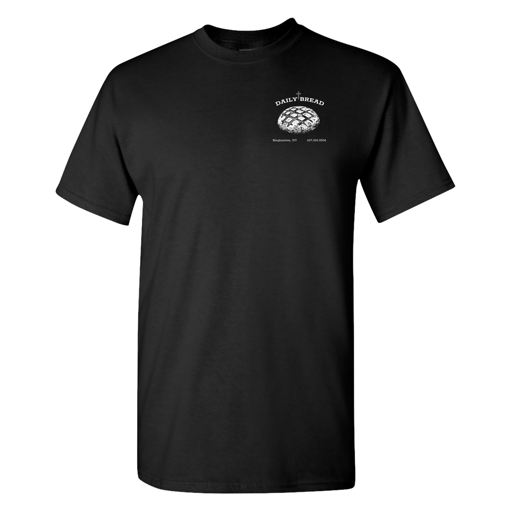 [5000-S-Black] Daily Bread Adult T-Shirt (S, Black)
