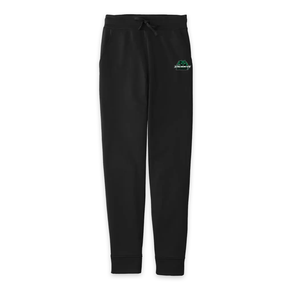 [ST233-XS-Black] BU Club Hockey Player Sport-Tek ® Fleece Joggers (XS, Black)