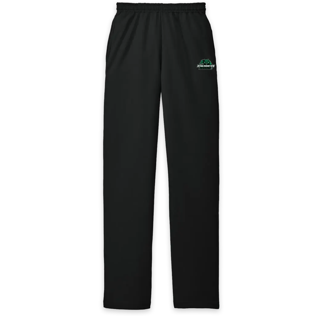 [PC78P-S-Black] BU Club Hockey Player Sweatpants (S, Black)