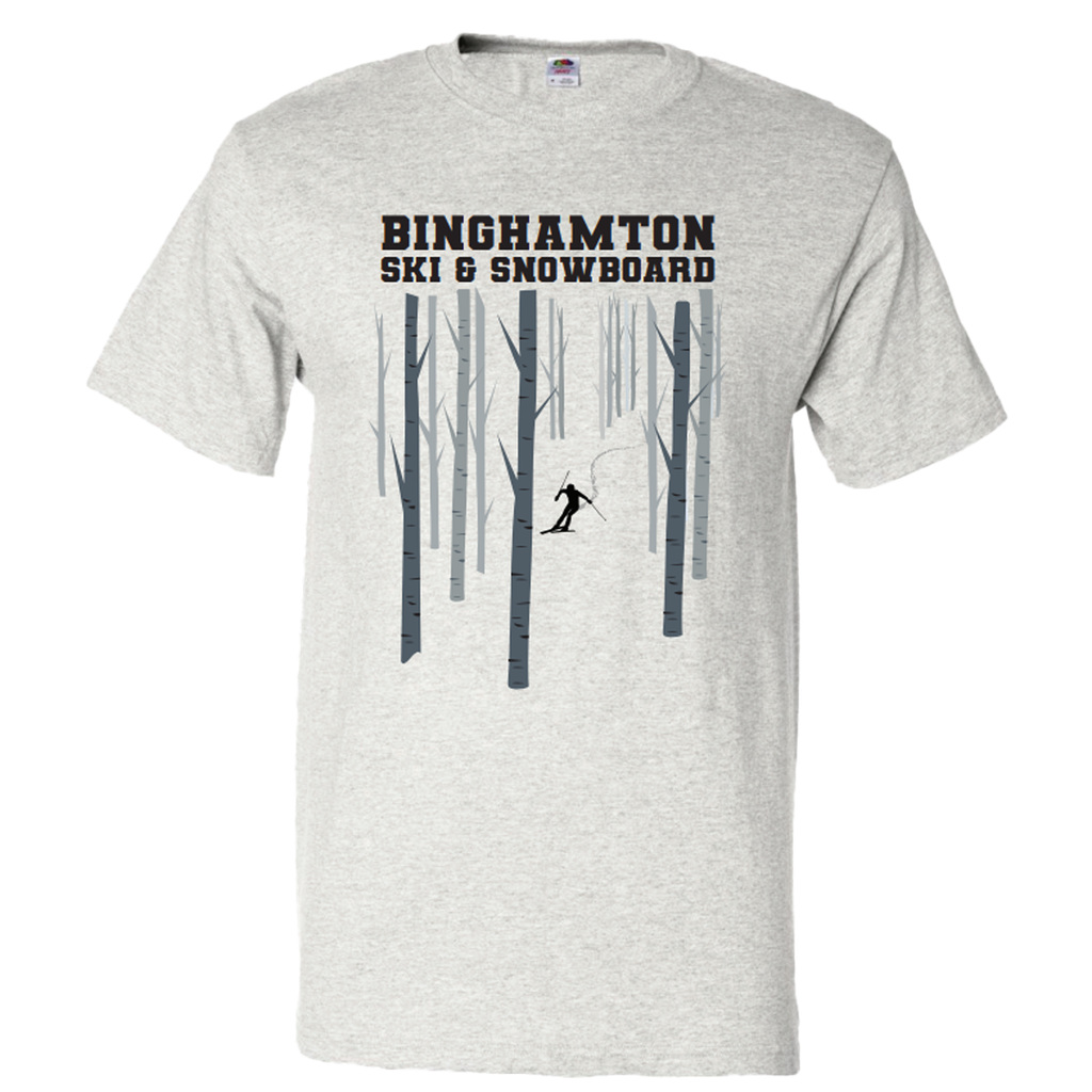 BHS Ski & Snowboard Club - Skiing Tee! 