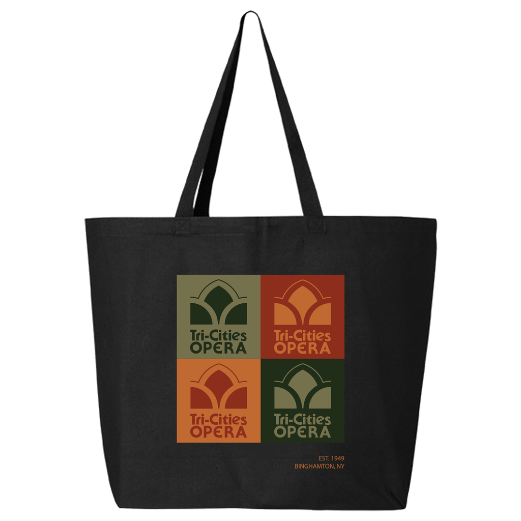 Tri-Cities Opera Tote - Retro Logo