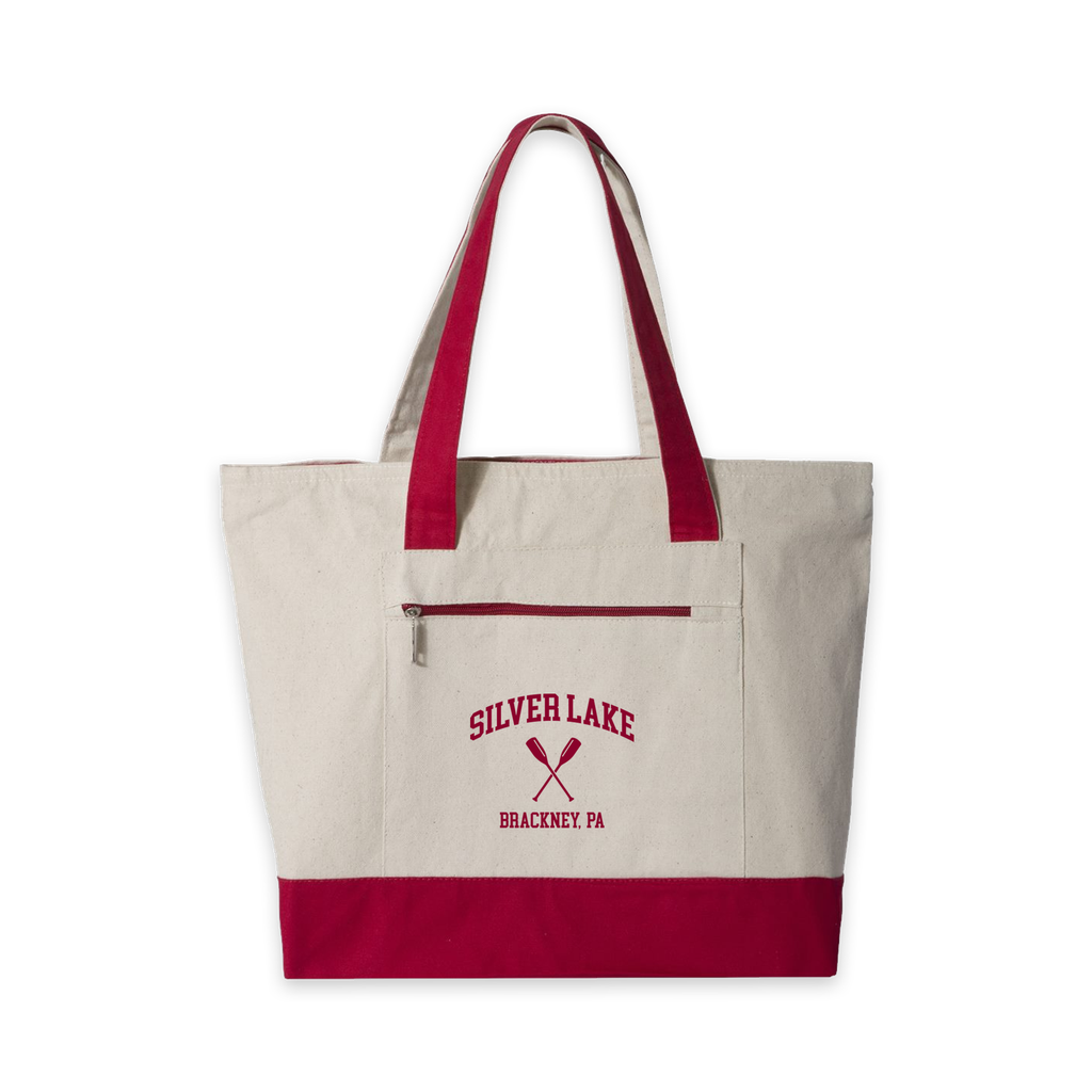 Silver Lake - Zippered Tote