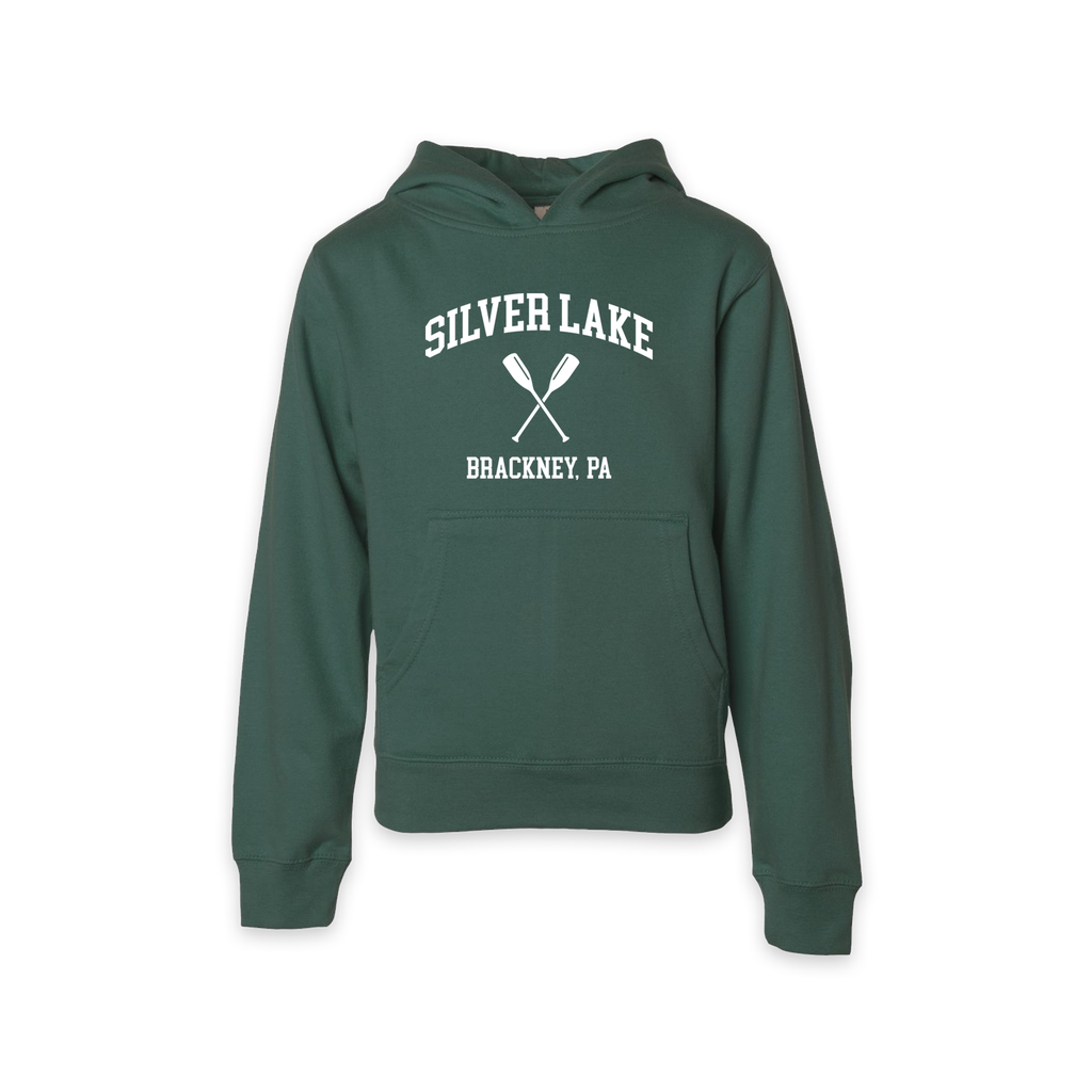 [SS4001Y-S-Alpine Green] Silver Lake - YOUTH Hoodie  (S, Alpine Green)