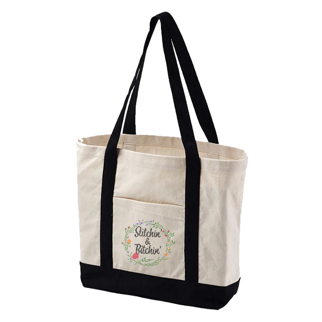 Haynesie Art - Stitchin' & Bitchin' Tote Bag