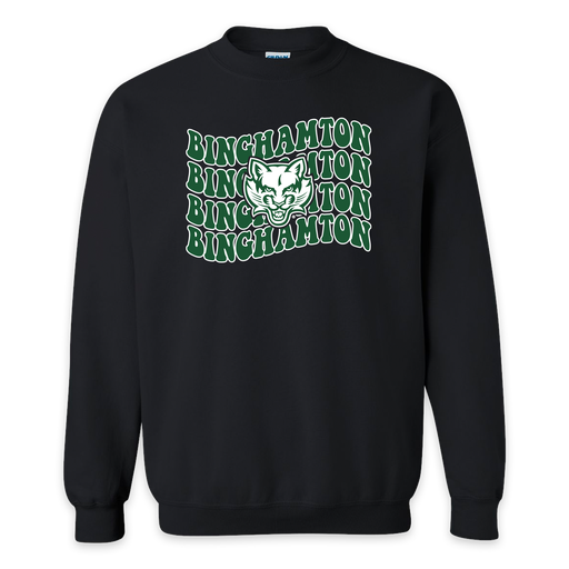 Repeated Binghamton Bearcat Crewneck