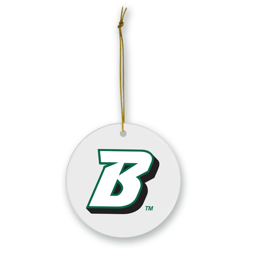 Binghamton University Ceramic Ornament 