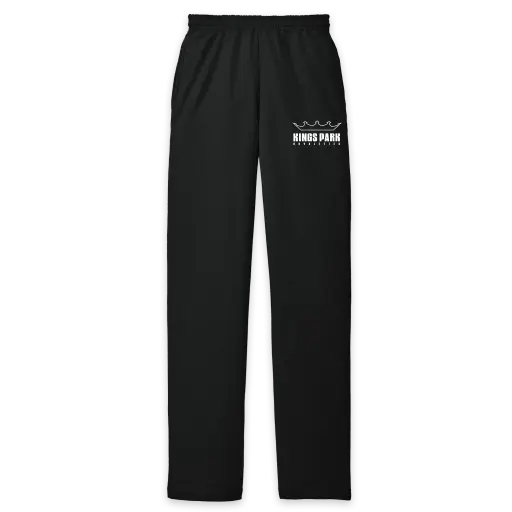 Kings Park Royalettes Open Bottom Sweatpants with Pockets