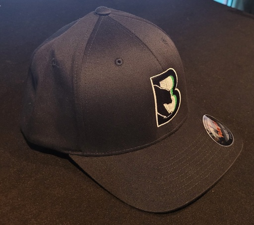 Binghamton Black Bears Flexfit Cotton Blend Baseball Hat