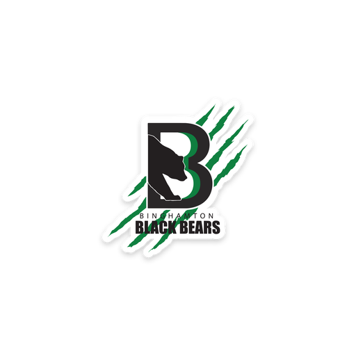 Binghamton Black Bears Claw Sticker