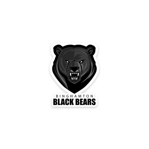 Binghamton Black Bears Alt. Logo Sticker