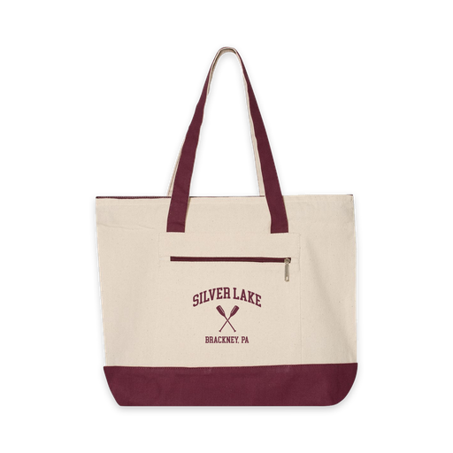 Silver Lake - Zippered Tote