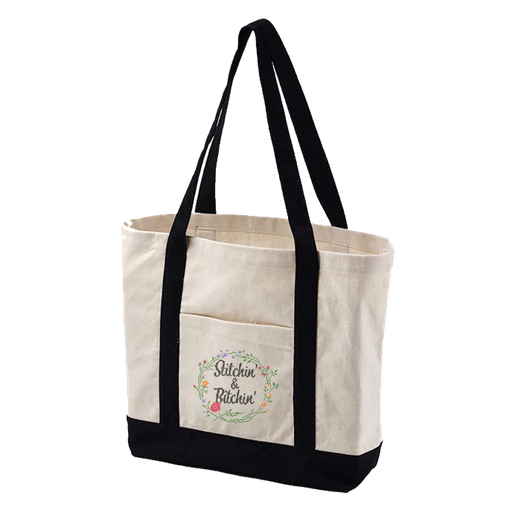 Haynesie Art - Stitchin' & Bitchin' Tote Bag