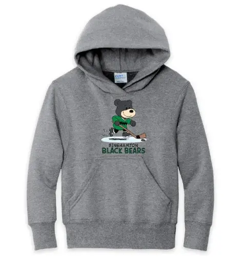 Black Bears 2024 Live Print Youth Hoodie