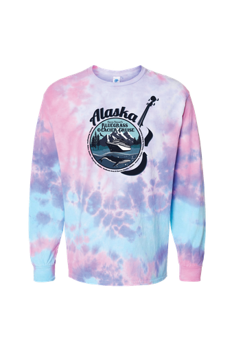 2025 Bluegrass Cruise Tie-Dye Long Sleeve T-Shirt