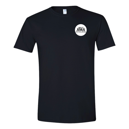 Alive With Autism - YOUTH - Slogan Back, Logo left chest