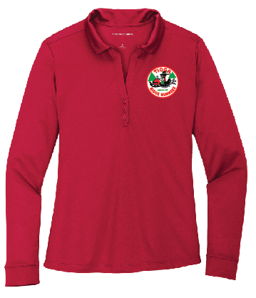 Tioga Ridge Runners Vintage Logo - Ladies Long Sleeve Polo!
