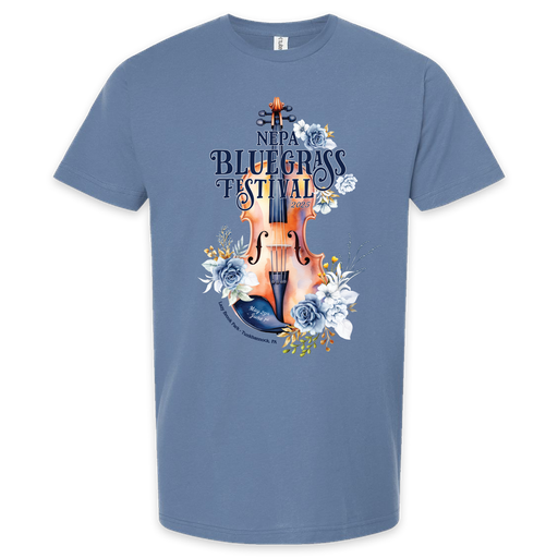 NEPA Bluegrass Festival 2025 - Full Color Tshirt!