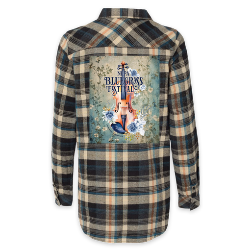 PREORDER ONLY - NEPA Bluegrass Festival 2025 - Ladies Flannel!
