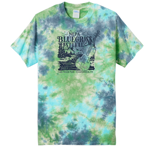 NEPA Bluegrass Festival 2025 - One Color Tee!