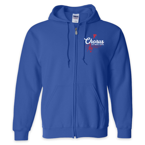 Binghamton East Middle Chorus - Full Zip Hoodie!