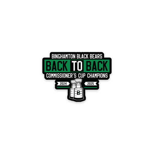 Binghamton Black Bears Championship Sticker 2025