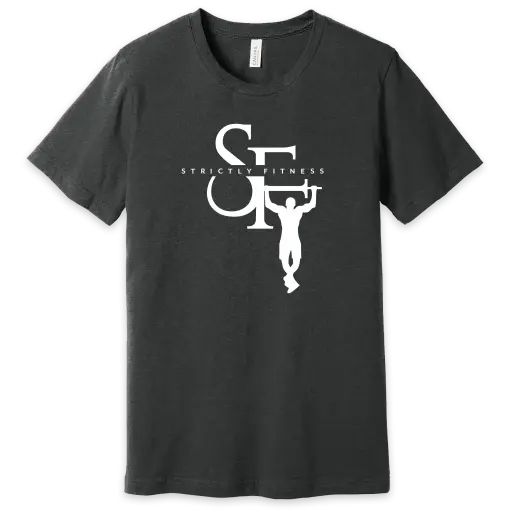 Strictly Fitness - Cotton Poly Blend Unisex Jersey Tee!