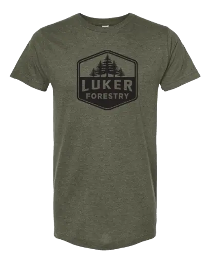 Luker Forestry - Tultex Tshirt, ONE Color Print!