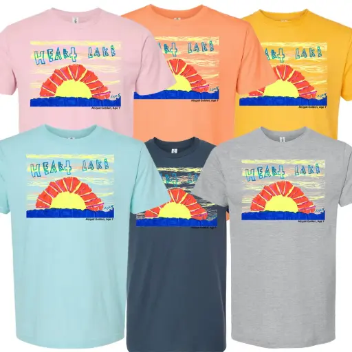Heart Lake - Sun T-Shirt