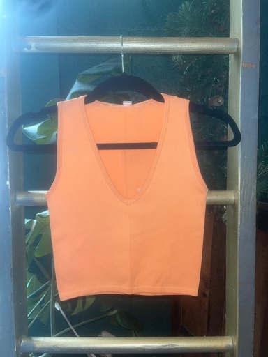 Seamless V-Neck Tank