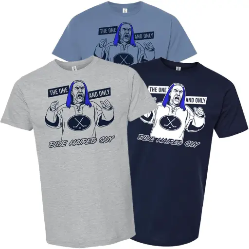 Blue Haired Guy - T-Shirt