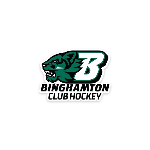 BU Club Hockey Fan Sticker