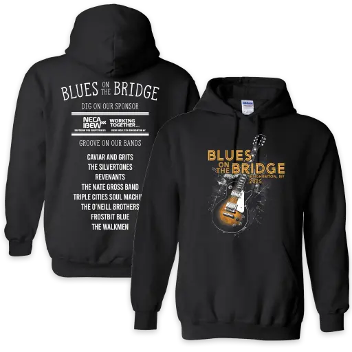Blues On The Bridge - Hoodie 2025