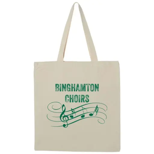 [Q800/Natural] BU Choirs Tote Bag